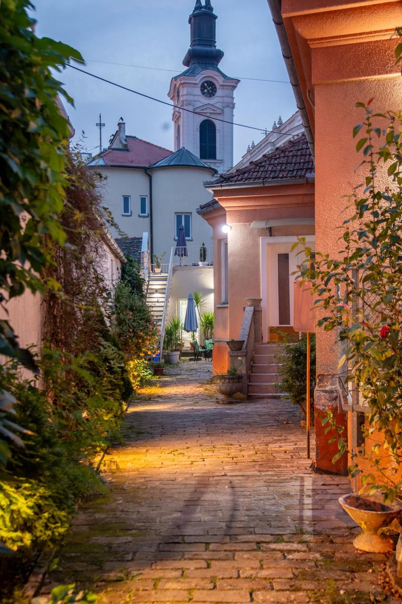 Apartman Centar Carloviţ Exterior foto